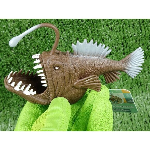 Anglerfish Toy Figure Deep Sea Angler Fish Boley Ocean Animal Sea Creature pvc - Picture 4 of 16